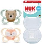 NUK Perfect Match Air Baby Schnuller | 0-6 Monate | Orthodontische Schnuller,...