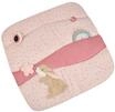 Sterntaler Spieldecke Hase Hanni 100x100cm - wattierte Activity Decke mit...