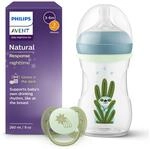 Philips Avent Natural Response Set f&uuml;r die Nacht &ndash; 260 ml Babyflasche mit