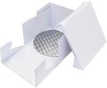 PME BBR882 Runde Tortenplatte und Tortenschachtel 28 cm, Kunststoff, Wei&szlig;, 28 x 28 x