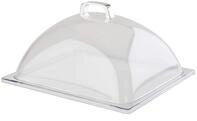 APS GN 1/2 Abdeckhaube, passend f&uuml;r GN 1/2, glasklarer Kunststoff | nahezu