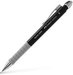 Faber-Castell - Druckbleistift Apollo Schwarz 0,5 mm | Minenbleistift mit...