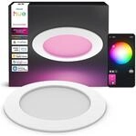 Philips Hue Slim Downlight, Einbaustrahler mit LED-Leuchte, 1.000 lm, 90 mm,