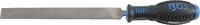 BGS 6551 | Werkstattfeile | flachstumpf | Hieb 2 | 200 mm
