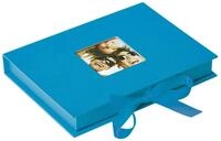 walther design Aufbewahrungsboxen oceanblau mit Cover-Ausstanzung, Fun FB-112-U