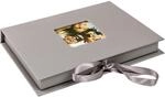 walther design Aufbewahrungsboxen grau mit Cover-Ausstanzung, Fun FB-112-X