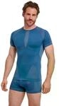 FALKE Herren Warm Round Neck Funktionsshirt Kurzarmshirt schnelltrocknendes