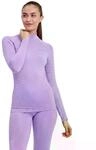 FALKE Damen Maximum Warm High Neck Funktionsshirt Langarm schnelltrocknendes