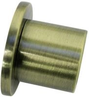 GARDINIA Wandlager f&uuml;r Gardinenstangen mit &Oslash; 16 mm, Inklusive...