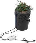 VEVOR DWC Hydroponisches Anzuchtsystem, Hydroponik Anbausystem mit Top-Drip-Kit,