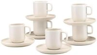CreaTable, 25259, Serie Uno Offwhite, 12-teiliges Geschirrset f&uuml;r 6 Personen,