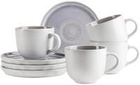 M&Auml;SER Serie Elea, 8-tlg. Kaffeetassenset f&uuml;r 4 Personen im Vintage-Look,...