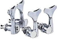 ORTEGA Akustik/Elektrik Bassmechaniken-Set Standard, Die-Cast, 2+2 - Chrom