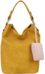 Fritzi Ella Hobo Handtasche Kunstleder Damen Hobo Bag Umh&auml;ngetasche Festival...