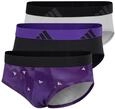 adidas Herren Brief (3 Pack) - Active Flex Cotton - Slip | Bequeme Unterw&auml;sche