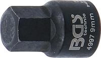 BGS 4997 | Bremssattel-Einsatz | Innensechskant | extra kurz | 9 mm