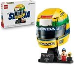 LEGO Editions Ayrton Senna Helm - Formel 1 Fanartikel - Rennhelm Modellbau zum