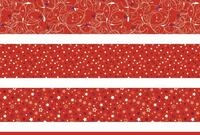 Heyda 204875537 Faltstreifen-Set f&uuml;r Fr&ouml;belsterne 1 x 30 cm & 1, 5 x 45 cm, 4