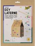 folia 95301 - DIY Laterne MILKY WAY, ca. 11 x 19,5 x 11 cm - Laternen Bastelset