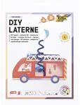 folia 95306 - DIY Laterne FIRE ENGINE, ca. 10,5 x 27 x 10,5 cm - Laternen...