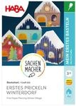 HABA Prickelset Bastelset Kinder - Erstes Prickeln Winterdorf ab 3 |...