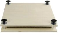 PEBARO BP1 Blumenpresse, hochwertiges Birkensperrholz 9 mm, mit 4 Pappeinlagen,...