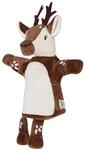 Sterntaler Handpuppe REH, Kinder- und Babyspielzeug, weicher Flausch, Kopf...