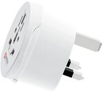 SKROSS 101308 1.500225-E Reiseadapter CA W to UK (BS)