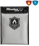 Master Lock FBWLZ0EURHRO Feuerfeste Dokumententasche Silikonbeschichtung f&uuml;r