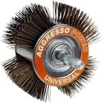kwb AGRESSO Universal-Schleifb&uuml;rste f&uuml;r Bohrmaschine - Gekr&ouml;pfte Form mit...