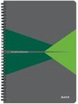 Leitz Office Collegeblock A4 kariert, Notizbuch mit Spiralbindung, PP-Einband,...