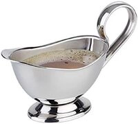 APS Sauciere Edelstahl, Volumen: 75 ml, H&ouml;he 9 cm, Silber, hochglanzpoliert | extra