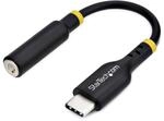 StarTech 12,7cm USB-C auf 3,5mm TRRS Audio Adapter, 32-Bit DAC (USBCAUDIO2) 