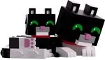 Minecraft Vinyl Figure Tuxedo Cat 6 cm