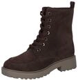 Caprice Women Lace Boot Flat Leder | 9-25214-47 &ndash; Schn&uuml;rung, Rei&szlig;verschluss,