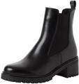 Tamaris Damen Boots Leder | 1-25407-47 &ndash; Pull-on, TOUCH-IT Fu&szlig;bett,...