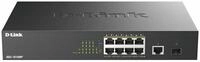 D-Link DGS-1010MP 10 Port Gigabit Max PoE Switch (8 Gigabit 30W PoE+ Ports,...