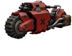 Warhammer 40,000 Raider-Pattern Combat Bike Blood Angels with Twin-Linked Bolt...