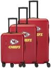 Travelite NFL 3-teiligesKoffer Set Kansas City Chiefs Gr&ouml;&szlig;en L/M/S 