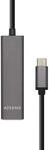 AISENS &ndash; A109-0403 &ndash; HUB USB 3.1 USB-C Stecker auf 4 TIPO A Buchse, grau, 15 cm