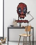 Marvel Wandtattoo von Komar - Deadpool Meltpool - 50 x 70 cm (Breite x H&ouml;he) -...