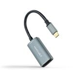 Nanocable 10.16.4104-G - USB-C zu DisplayPort 8K Aluminium, 15 cm, Grau, 15 cm