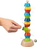 Goki - Tugie Balance-Turm Formen und Farben, Mehrfarbig (56752)