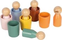 small Foot Montessori Sortierbecher mit Figuren, aus FSC&reg; 100%-zertifiziertem...