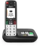 Gigaset Easy 520A Seniorentelefon mit Anrufbeantworter, SOS-Notruf, Schwarz 