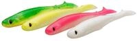 Savage Gear Slender Scoop Shad Mix - 4er-Pack, Klarwasserk&ouml;der, Ideal f&uuml;r Barsch,