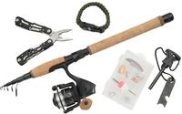 Abu Garcia Diplomat Wilderness Survival Kit Combo, Komplettes Angel und