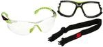 3M Solus 1000 Schutzbrille, gr&uuml;n/schwarze B&uuml;gel, transparente Scheibe |...