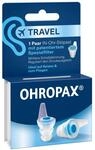 OHROPAX Travel - Ohrst&ouml;psel Flugzeug - Druckausgleich & L&auml;rmschutz - 2 Paar 