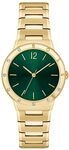 BOSS Analog Quarzuhr f&uuml;r Damen mit Gelbgoldfarbenes Edelstahlarmband - 1502649